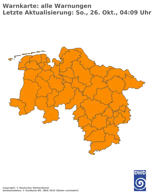 Aktuelle Wetterwarnungen für %region%