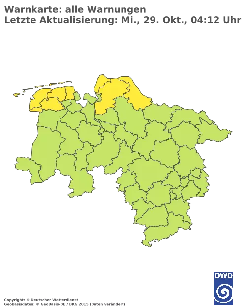 Aktuelle Wetterwarnungen für %region%