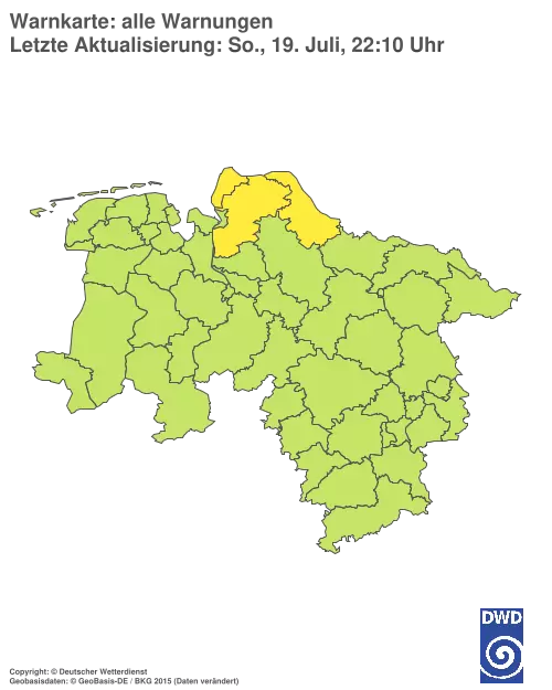 Aktuelle Wetterwarnungen für %region%