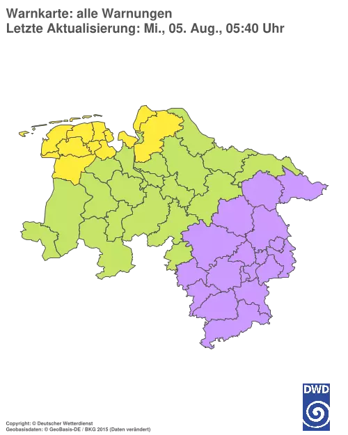 Aktuelle Wetterwarnungen für %region%