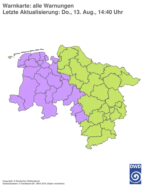 Aktuelle Wetterwarnungen für %region%